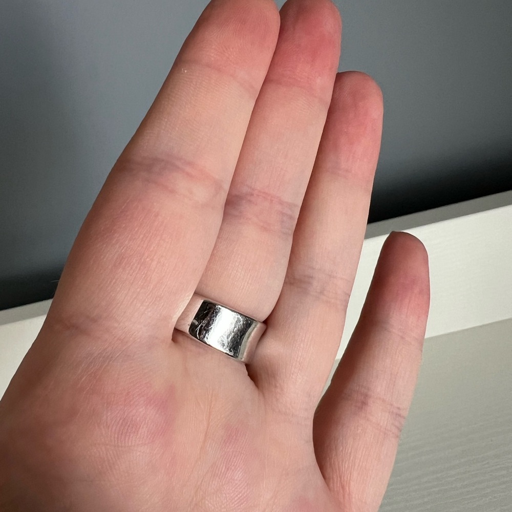 Swarovski Red And Silver Bow Statement Ring - image 4